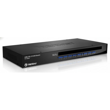 TRENDnet TK-1603R 16-Port KVM USB/PS2 Rack Mount Switch