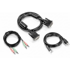 TRENDnet TK-CD06 6 ft. DVI-I, USB, and Audio KVM Cable Kit