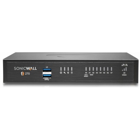 SonicWall 02-SSC-7309 TZ270 Network Security/Firewall Appliance, 8-Port Gigabit Ethernet