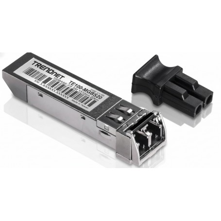 TRENDnet TE100-MGBS20 Mini-GBIC Multi-Mode 100-Base-LX LC Module (20KM)