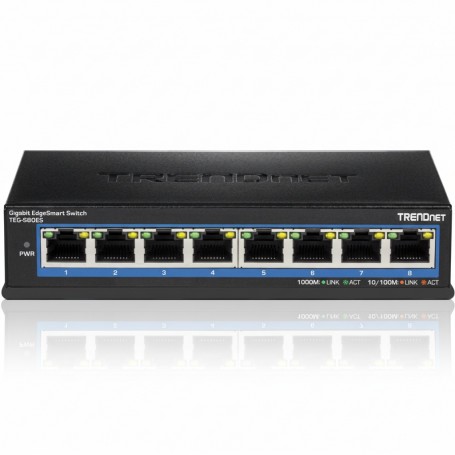 TRENDnet TEG-S80ES 8-Port Gigabit EdgeSmart Switch