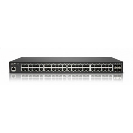 SonicWall 02-SSC-2465 SWS14-48 Managed Switch, 52-Port, Rack-Mountable