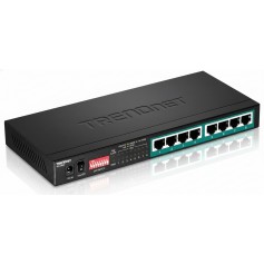 TRENDnet TPE-LG80 8-Port Gigabit Long Range PoE+ Switch