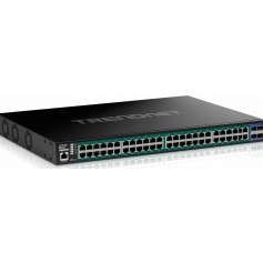 TRENDnet TPE-3524SF 52-Port Gigabit Web Smart PoE+ Switch