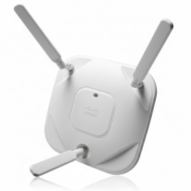 HPE  Aruba S1F82A Networking Tri‑Band Cabled RP  Omni Ceiling Antenna