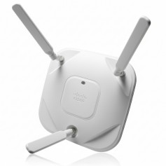 HPE Aruba S1F82A Networking Tri‑Band Cabled RP Omni Ceiling Antenna