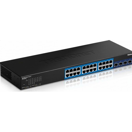 TRENDnet TEG-30284 28-Port Gigabit Web Smart Switch with 10G SFP+ slots