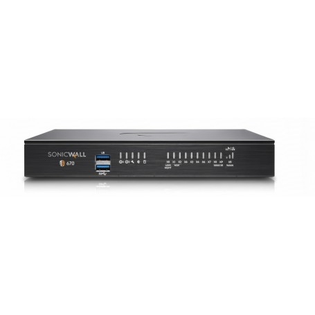 SonicWall 02-SSC-5659 TZ670 Essential Edition secure security appliance