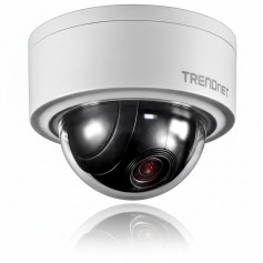TRENDnet TV-IP420P Indoor Outdoor 3MP Motorized PTZ Dome Camera
