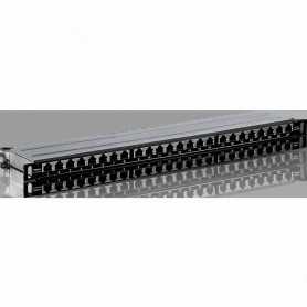 TRENDnet TC-P24C6AHS 24 Port Cat6a Shielded Half-U Patch Panel