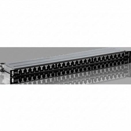 TRENDnet TC-P24C6AHS 24 Port Cat6a Shielded Half-U Patch Panel
