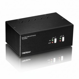 TRENDnet TK-232DV 2-Port Dual Monitor DVI KVM Switch