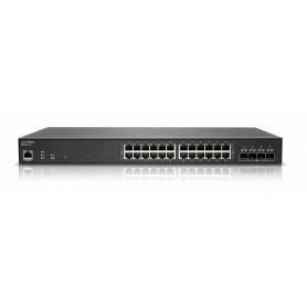 SonicWall 02-SSC-8376 rack mountable Ethernet switch 28 port