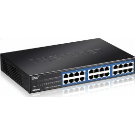 TRENDnet TEG-S25D 24-Port Gigabit Desktop Switch with Metal Case