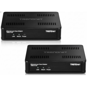 TRENDnet TMO-312C2K MoCA 2.5 Ethernet over Coax Adapter (2-Pack)