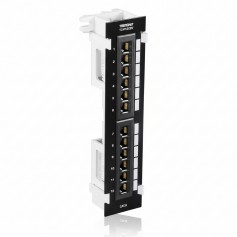 TRENDnet TC-P12C6V 12-Port Cat 6 Unshielded Wall Mount Patch Panel