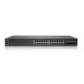 SonicWall 02-SSC-2468 SWS14-24FPOE Ethernet Switch 28 Ports 24 PoE Gigabit Ports