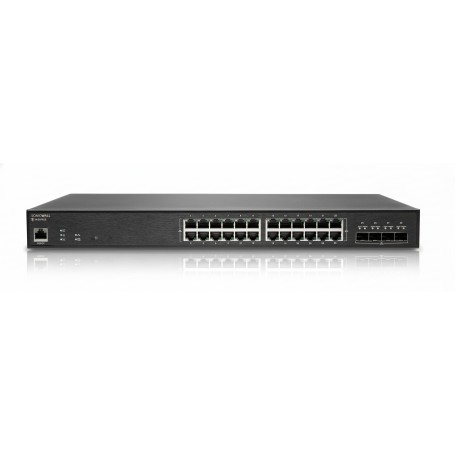 SonicWall 02-SSC-2468 SWS14-24FPOE Ethernet Switch 28 Ports 24 PoE Gigabit Ports