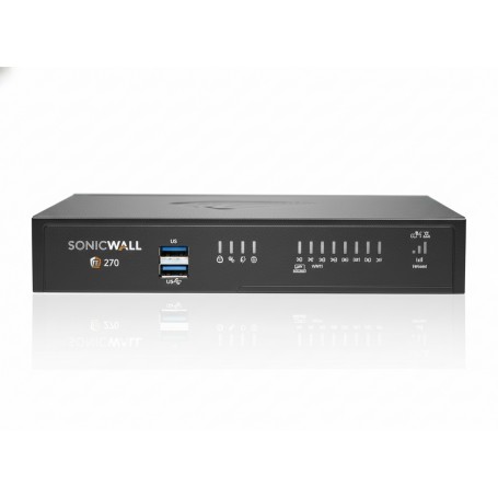 SonicWall 02-SSC-6835 TZ370W Network Security Firewall Appliance 8-Port Gigabit Ethernet