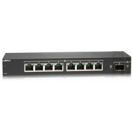 SonicWall 02-SSC-2462 SWS12-8 8poe + 2SFP Managed Ethernet Switch
