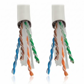 Eaton N224-01K-WH Tripp Lite Series 1000ft Cat6 Bulk Ethernet Cable White