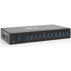 Tripp Lite U360-010-IND 10-Port USB 3.0 Hub Industrial SuperSpeed