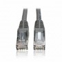 Eaton N201-100-GY-P Tripp Lite Ethernet Cable Cat6 Gigabit Snagless Molded 100 ft