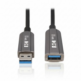 Eaton U330F-30M-G1 Tripp Lite USB 3.2 Fiber Active Optical Cable Black 30 m 98 ft