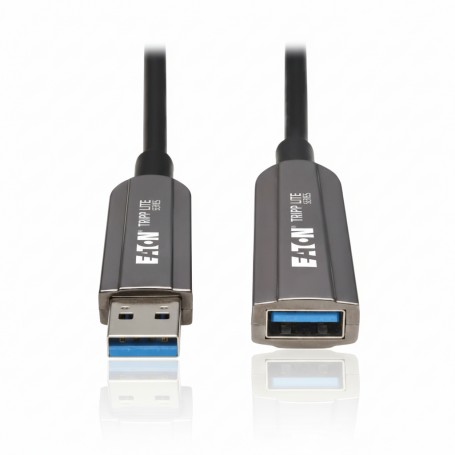 Eaton U330F-30M-G1 Tripp Lite USB 3.2 Fiber Active Optical Cable Black 30 m 98 ft