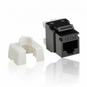 Eaton N238-025-BK-6A Tripp Lite Cat6a 4PPoE Keystone Jacks 25-Pack