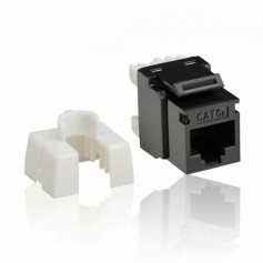 Eaton N238-025-BK-6A Tripp Lite Cat6a 4PPoE Keystone Jacks 25-Pack