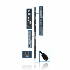 Eaton PDU3EVSR6L2130 10kW 30-Outlet 3-Phase Switched PDU
