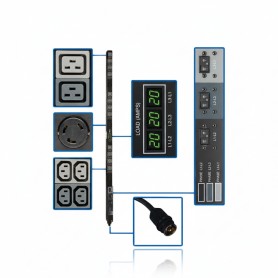 Eaton Tripp Lite PDU3MV6H50 12.6kW 3-Phase Metered PDU