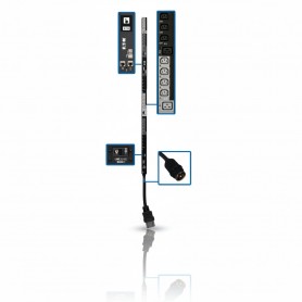 Eaton PDU3EVS6L2130 10kW 3-Phase 30-Outlet Switched PDU