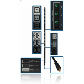 Eaton Tripp Lite PDU3MV6L2120 3 Phase Metered PDU 5.7kW 48 Outlet