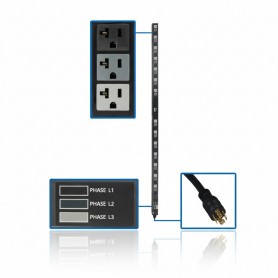 Eaton Tripp Lite PDU3V6L2120LV  5.7kW 3-Phase 42 Outlets PDU
