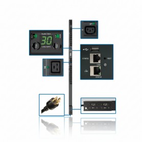 Eaton PDUNVR30HVLX Tripp Lite Series 5 5kW Monitored PDU