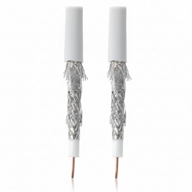 Eaton A224-01K-WH Tripp Lite Series 1000 ft Quad Shield Coaxial Cable