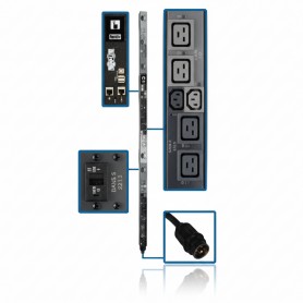 Eaton PDU3EVNR6H50A Tripp Lite 14 4kW 3PH Monitored PDU