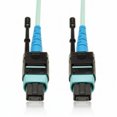 Eaton Tripp Lite N846-02M-24-P N846 100G MTP/MPO OM3 Fiber Optic Cable