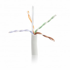 Eaton N224-01K-WH-LP5 Tripp Lite Cat6 100W PoE Plenum Network Cable