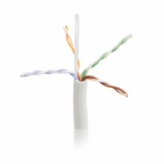 Eaton N224-01K-WH-LP5 Tripp Lite Cat6 100W PoE Plenum Network Cable