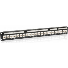 Eaton Tripp Lite N250-024-LP 24-Port Cat6 Feed-Through Patch Panel