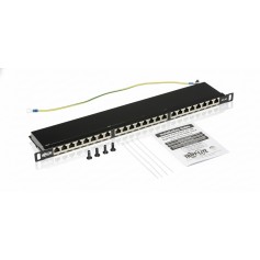 Eaton Tripp Lite N252A-024-HUSHK Series Cat6a 24-Port Patch Panel
