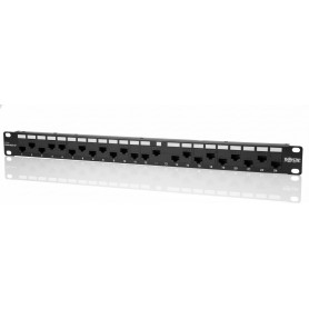 Eaton Tripp Lite N254-024-OF 24-Port Cat6 Feed-Through Patch Panel