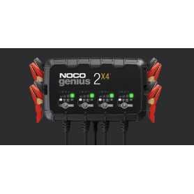 Noco GENIUS2X4  6V/12V 4-Bank, 8-Amp Smart Battery Charger