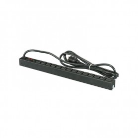 APC AP9551 Rack PDU, Basic, Zero U, 20A, 120V, (14)5-15