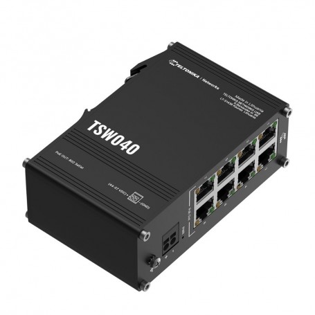 Teltonika TSW040000000 8Port PoE+ Industrial Switch