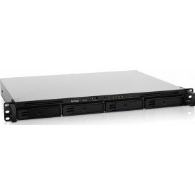 Synology RX418 disk array Rack (1U) Black, Gray