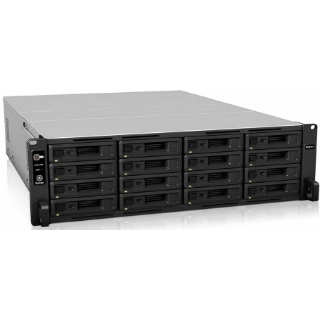 Synology RS4021XS+ RackStation  NAS/storage server Rack (3U) Ethernet LAN Black D-1541